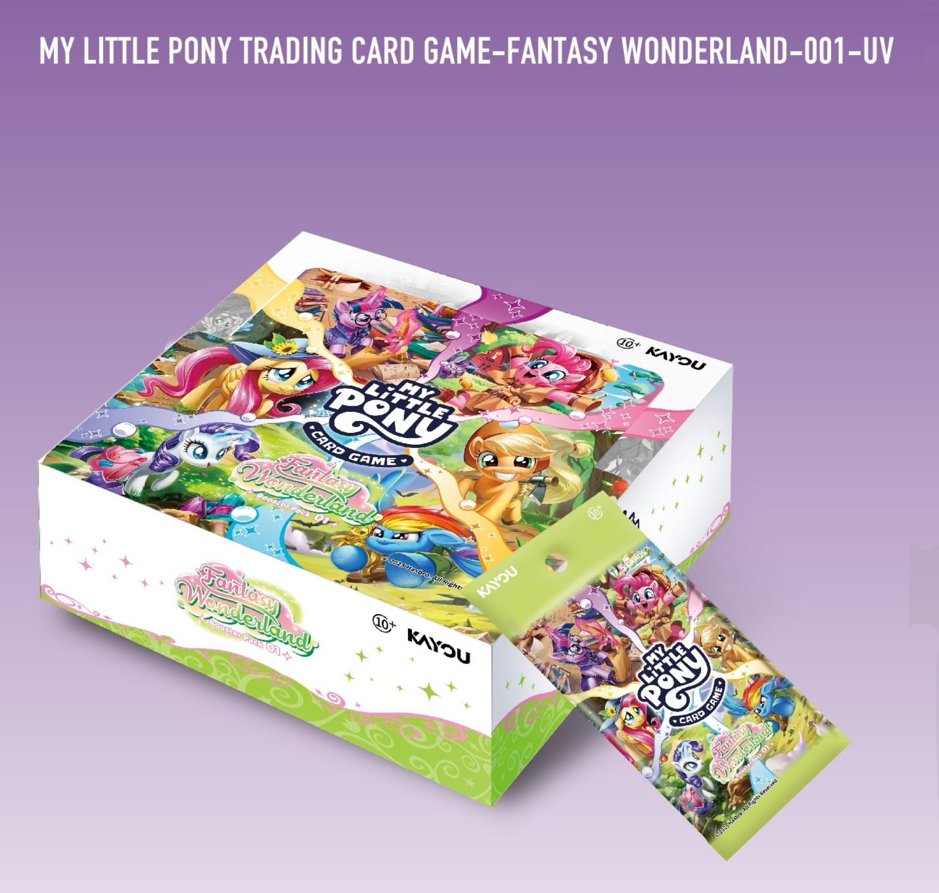 my little pony ccg booster box My Little Pony Trading Card Game - Fantasy Wonderland Booster main image 1