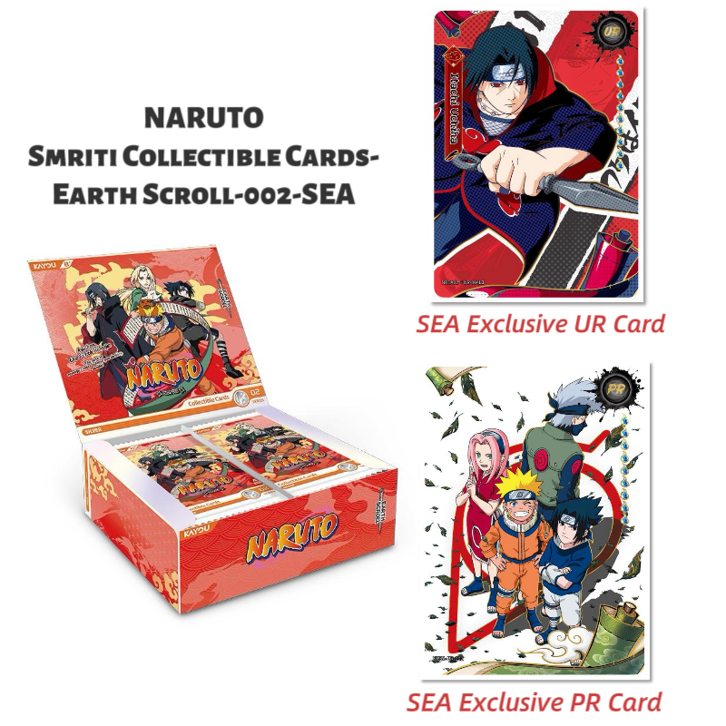 NARUTO Trading Cards - Earth Scroll 002 SEA English | KAYOU Smriti NARUTO Trading Cards - Earth Scroll 002 SEA English | KAYOU Smriti