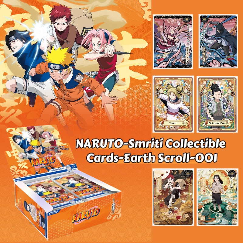 KAYOU Naruto Collectible Cards - Earth Scroll 001 | Chunin Exams