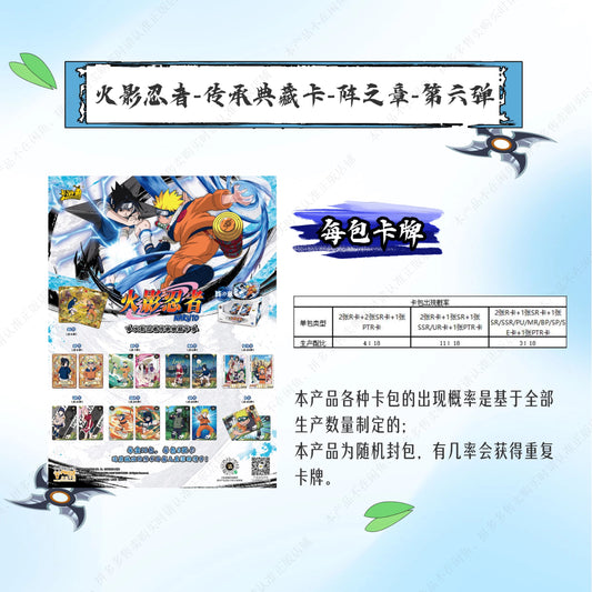 Kayou Naruto Heritage Collection Cards - Formation Chapter Wave 6 - Chinese Version