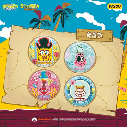 SpongeBob SquarePants Movie Treasure Badge Series - Wave 1