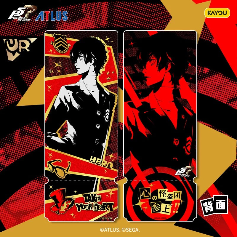 KAYOU Persona 5 Royal Phantom Laser Ticket Cards