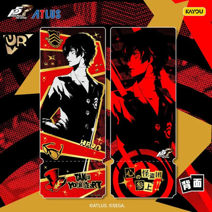 KAYOU Persona 5 Royal Phantom Laser Ticket Cards