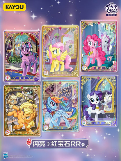 KAYOU My Little Pony Collectible Card Game: Discord Moment Booster Packs （Chinese version ）TCG Battle Cards