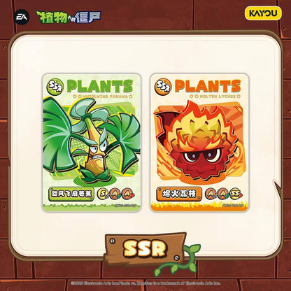 KAYOU Plants vs. Zombies Amazing Nature Journey - Endless Brawl (Wave 6) Collectible Cards