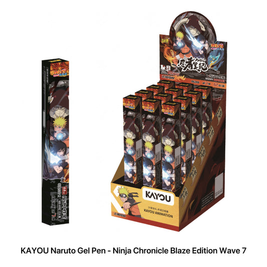 KAYOU Naruto Gel Pen - Ninja Chronicle Blaze Edition Wave 7