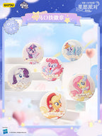 KAYOU My Little Pony Star Wish Party Badge | One Full Box (Contains 6 Pieces)卡遊小馬寶莉星願派對吧唧丨一整盒（內含6個）