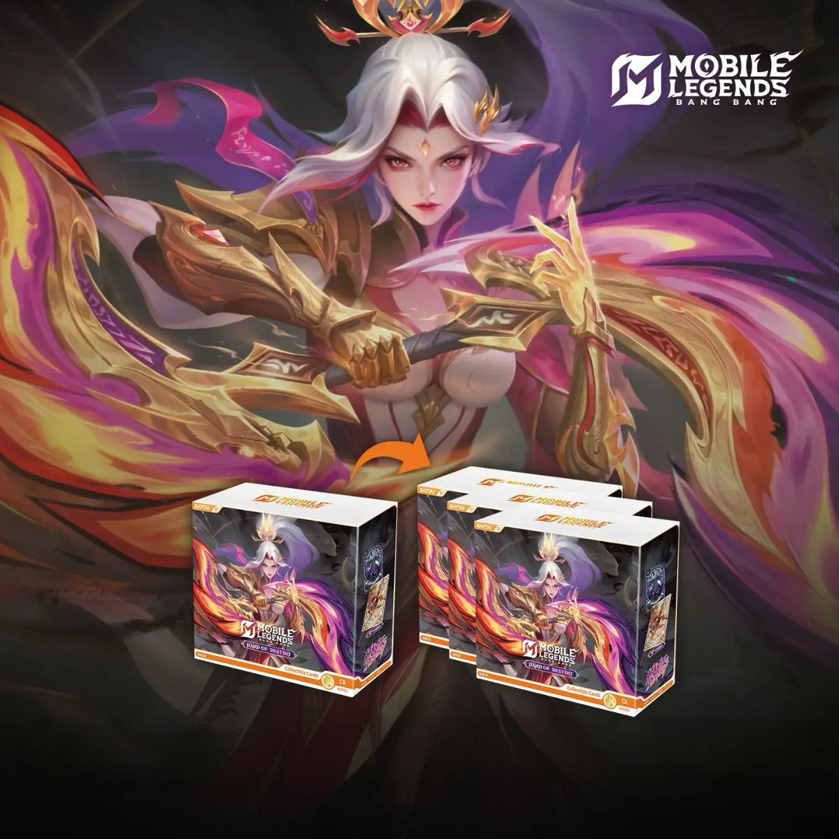 KAYOU Mobile Legends Bang Bang Hand of Destiny Collectible Cards ...