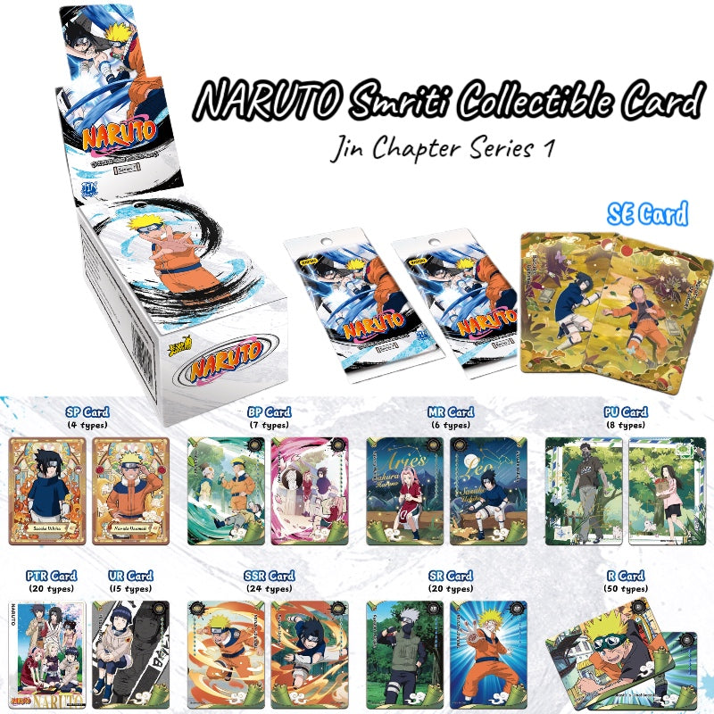 KAYOU Naruto-Smriti Collectible Card - Chapter Jin 1(English