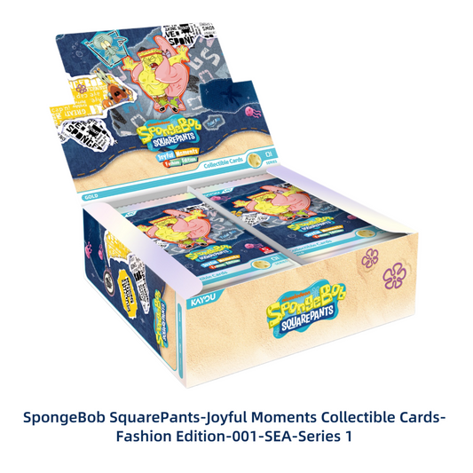 KAYOU SpongeBob SquarePants-Joyful Moments Collectible Cards-Fashion Edition-001-SEA-Series 1 KAYOU