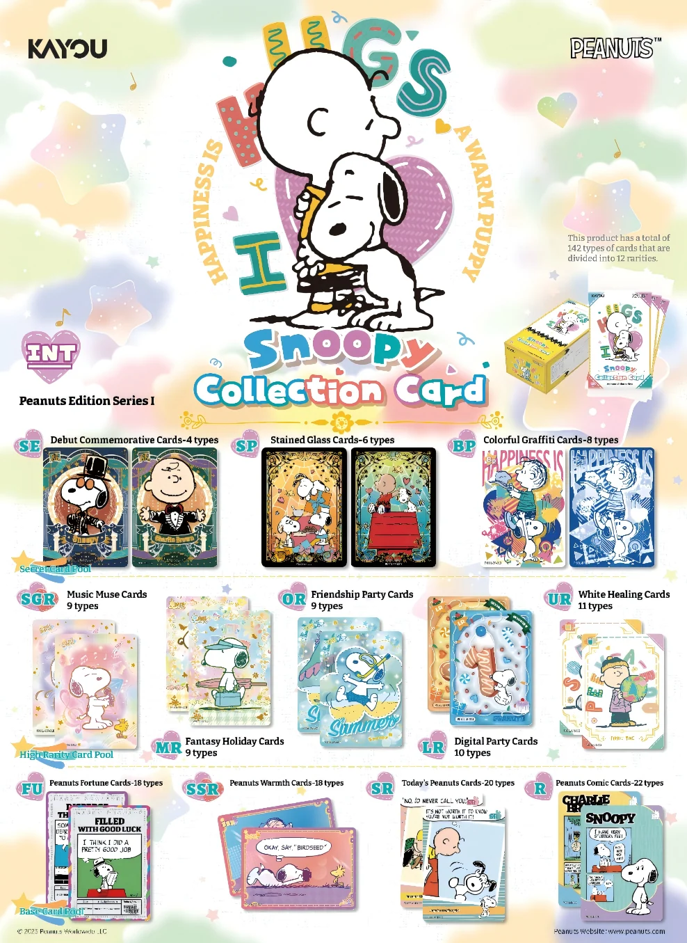 KAYOU Peanuts Trading Cards – Product Introduction-SEA