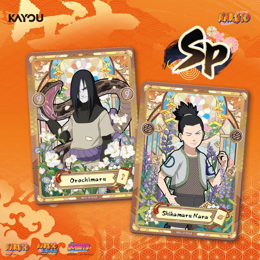 KAYOU Naruto Collectible Cards - Earth Scroll 001 | Chunin Exams