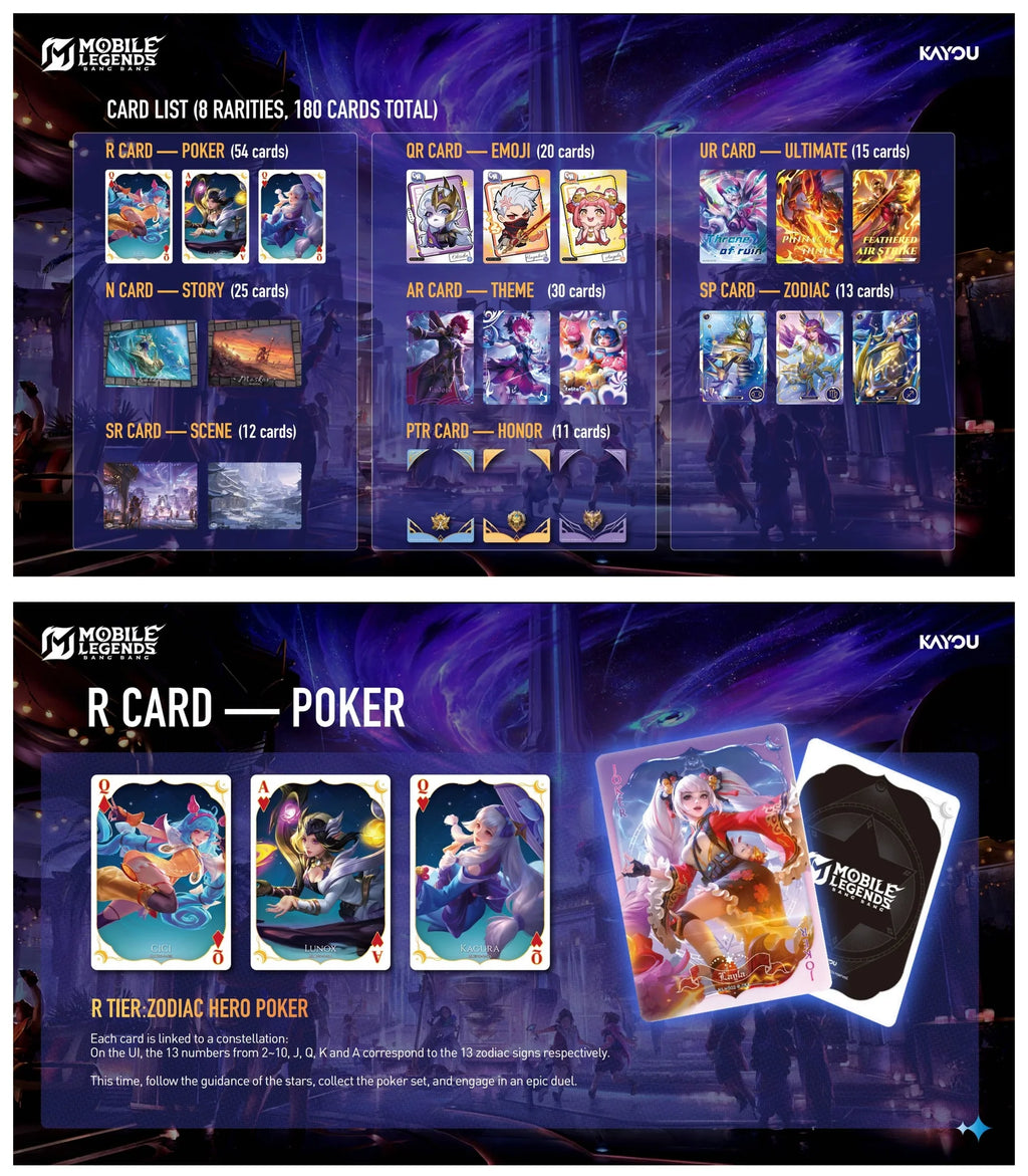 Mobile Legends: Bang Bang‑Collectible Cards‑Hand of Destiny‑002A‑SEA KAYOU