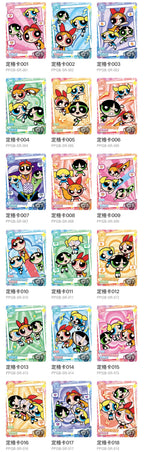 THE POWERPUFF GIRLS Collector's Cards - Candy Pack - Wave 1