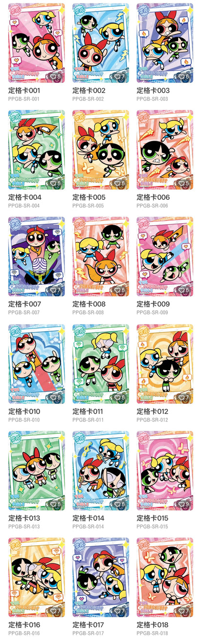 THE POWERPUFF GIRLS Collector's Cards - Candy Pack - Wave 1