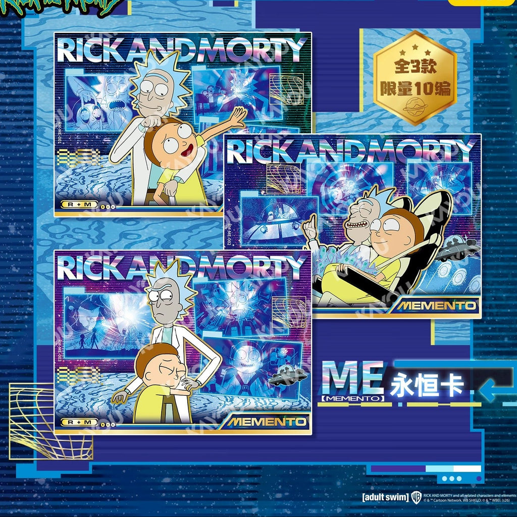 Rick and Morty - Multiverse Collection Cards - Star Radiance Pack Wave 1