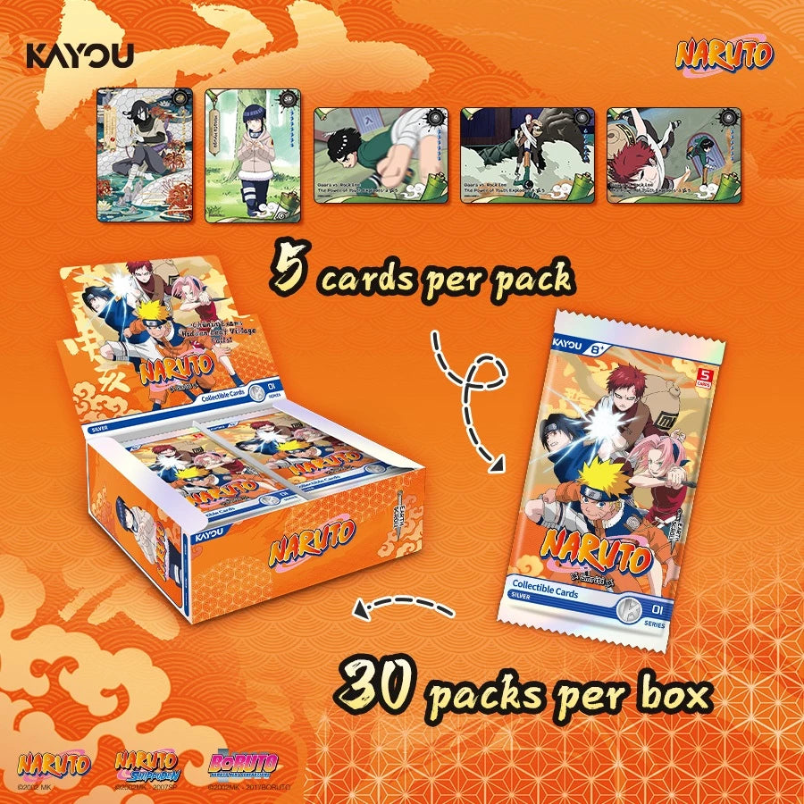 KAYOU Naruto Collectible Cards - Earth Scroll 001 | Chunin Exams