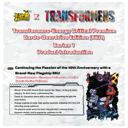 TRANSFORMERS-ENERGY CRITICAL PREMIUM CARDS-OVERDRIVE EDITION
-001B-SEA