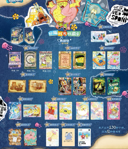KAYOU SpongeBob Fun Times Collection Cards Premium Pack Wave 2 Chinese
