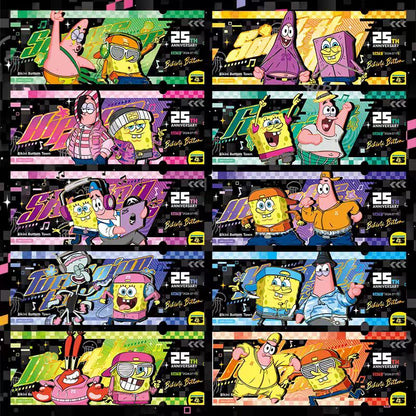 KAYOU SpongeBob SquarePants Holographic Ticket Card - Happy Departure Anniversary Show