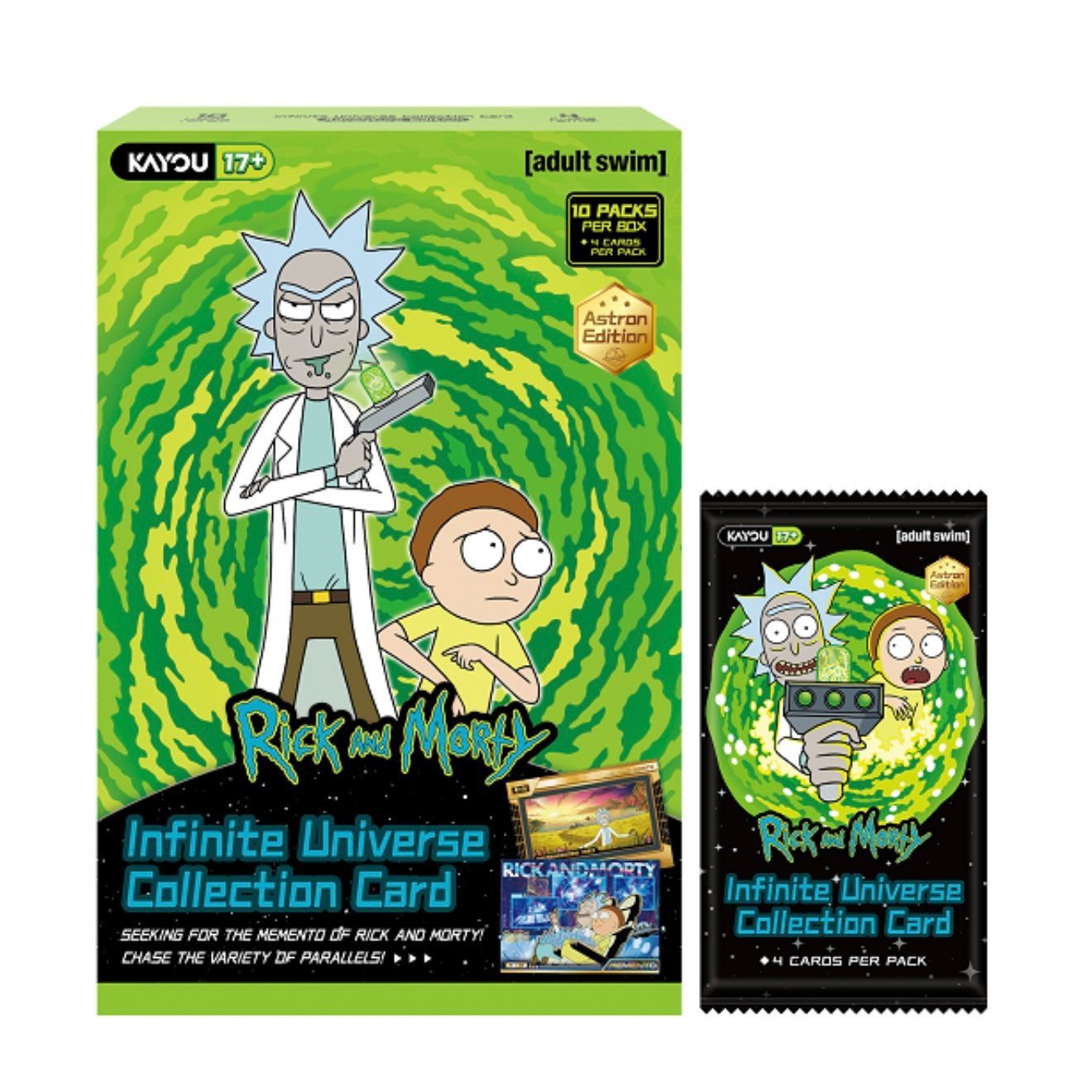 Rick and Morty - Multiverse Collection Cards - Star Radiance Pack Vol.1