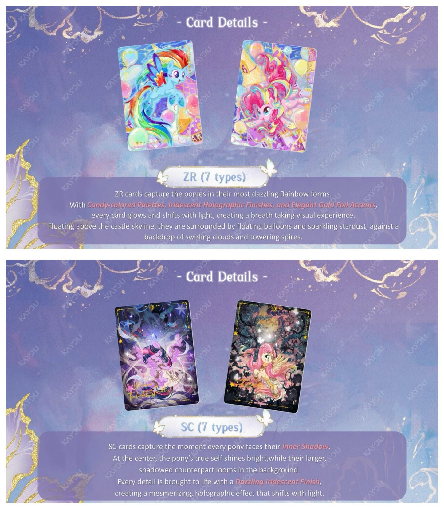 Pre-order KAYOU My Little Pony-Friendship Eternal Cards-Moon Edition-005 MLP Moon 5 English