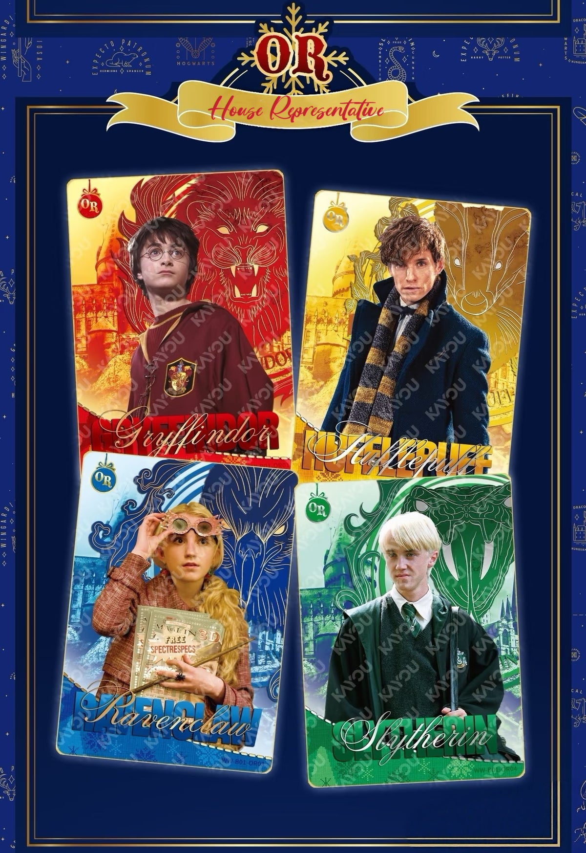 KAYOU Harry Porter-Wizards' Collectible Cards-Departure Edition-SEA