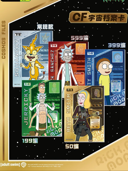 Rick and Morty - Multiverse Collection Cards - Star Radiance Pack Wave 1
