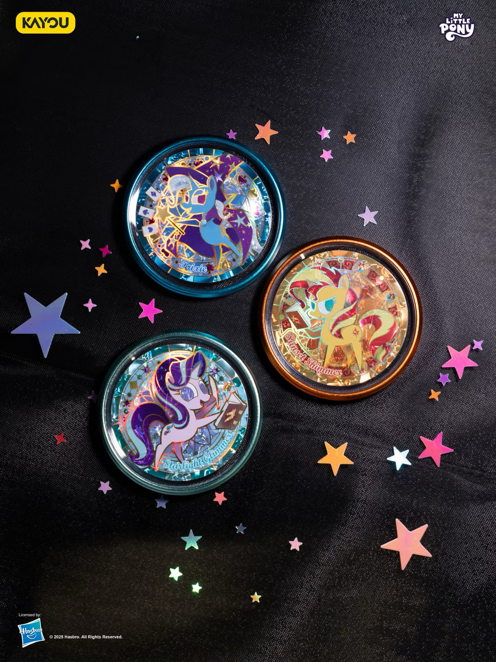 KAYOU My Little Pony Double-Sided Candy Badge - Star Fantasy Version
Full box (includes 10 pieces)
Official genuine merchandise