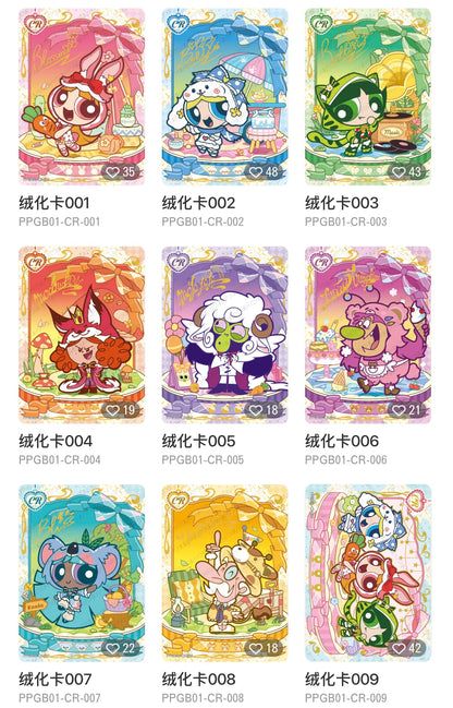 THE POWERPUFF GIRLS Collector's Cards - Candy Pack - Wave 1
