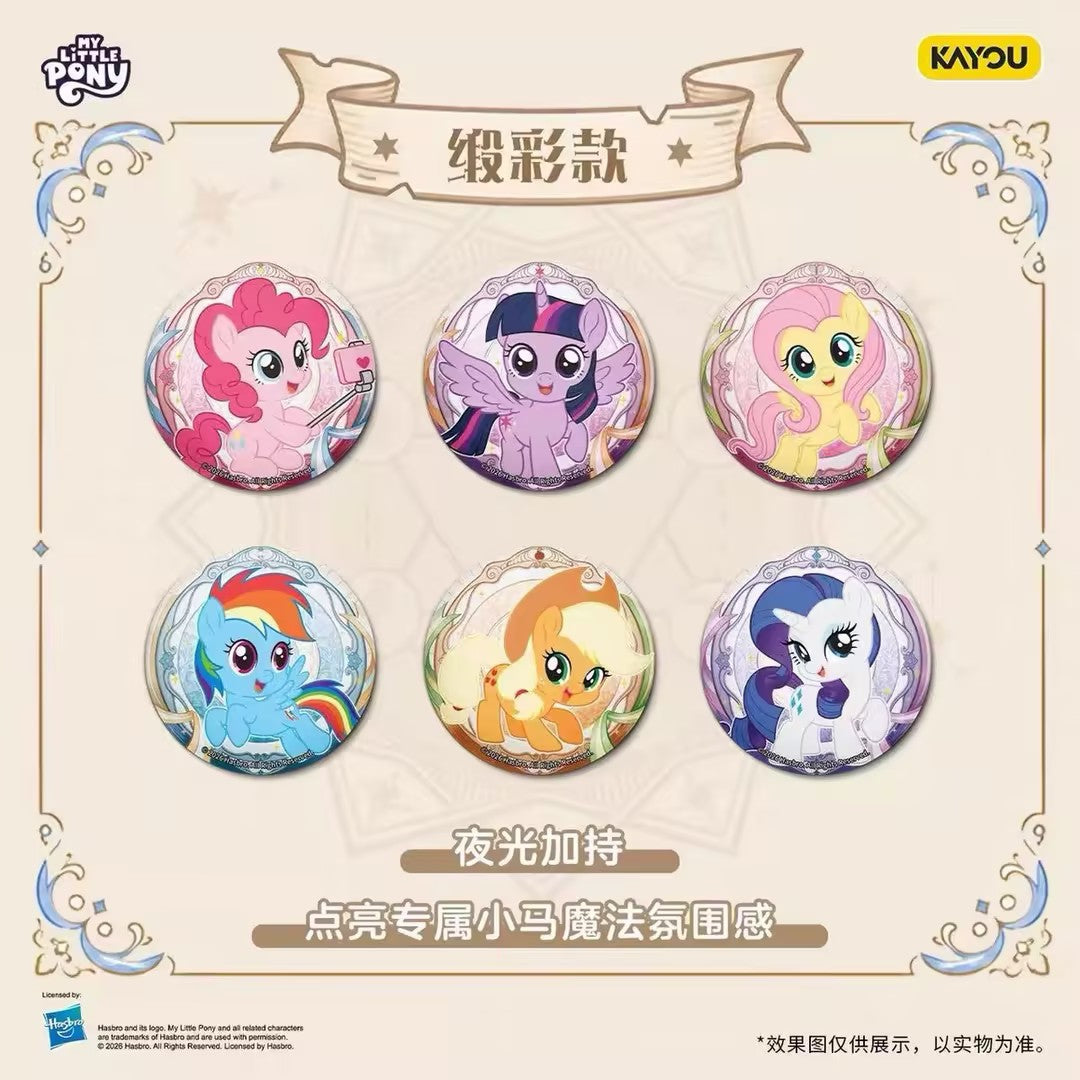 KAYOU My Little Pony Tin Badge Collection - PONY VERSE
