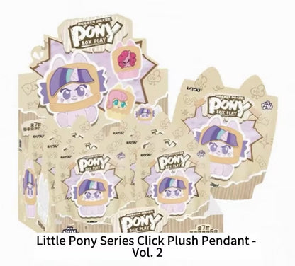 KAYOU My Little Pony Series Click‑Clack Plush Charms Wave 2