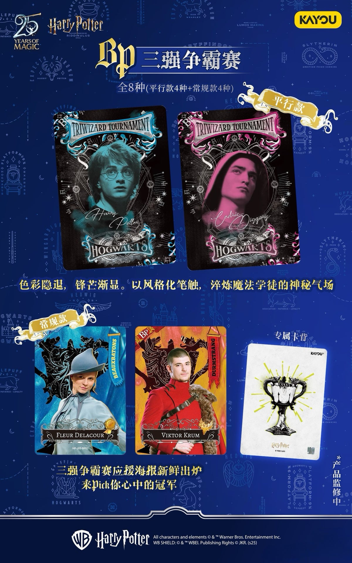 KAYOU Harry Potter Wizard's Collection Cards • Eternal Edition Wave 5