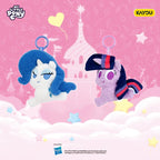 KAYOU My Little Pony Fluffy Ponies Series Plush Charms - One Full Box (Contains 6 Individual Boxes) - Official Licensed Anime Peripherals