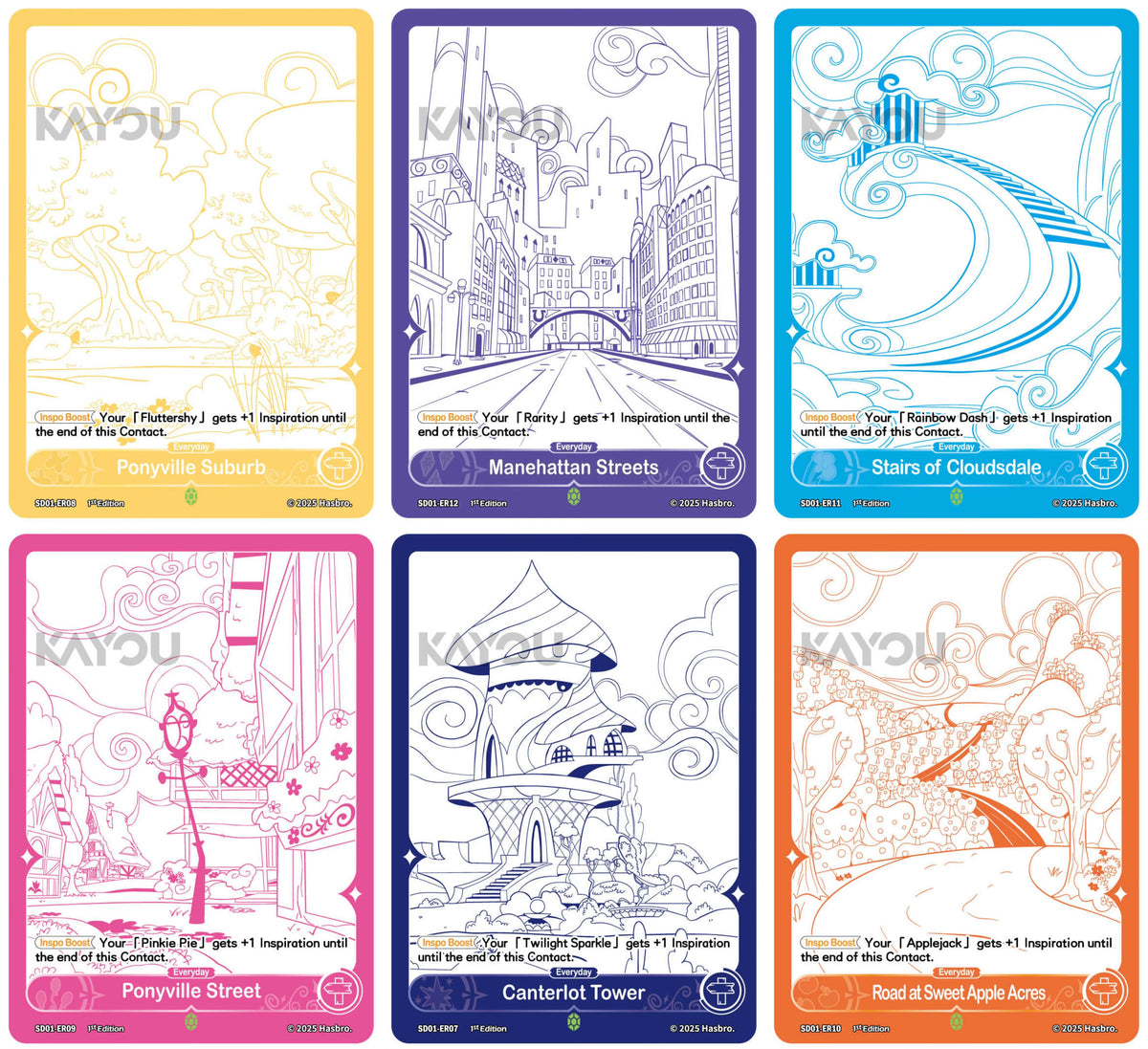 My Little Pony TCG - Fantasy Wonderland Booster Pack 001 UV - KAYOU English Trading Card Game