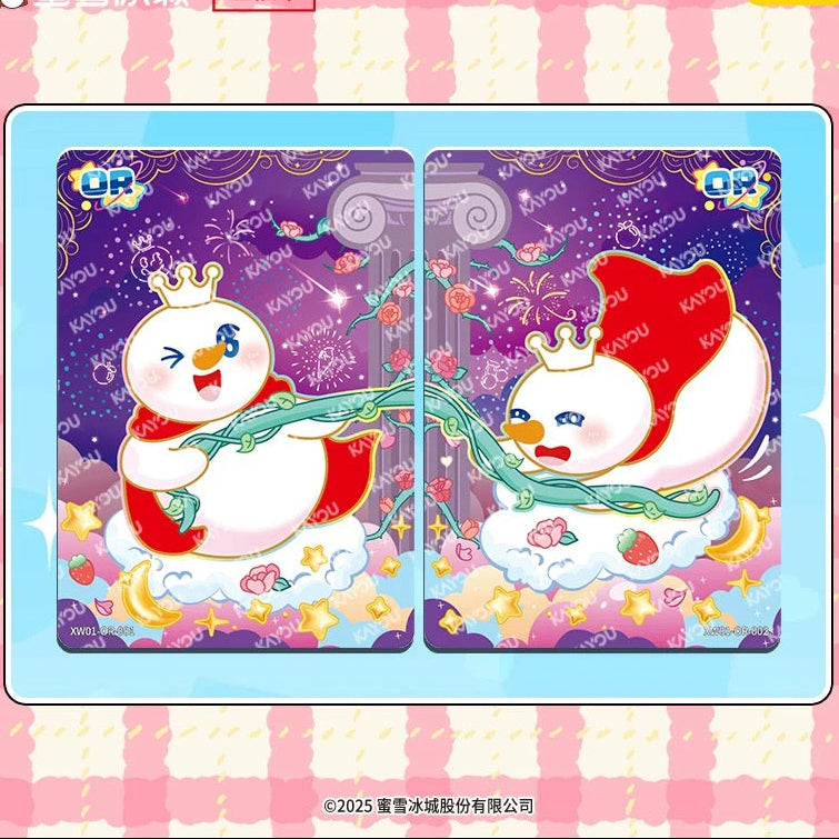 KAYOU Mixue - Snow King Collectible Cards - Sweet Pack - Series 1