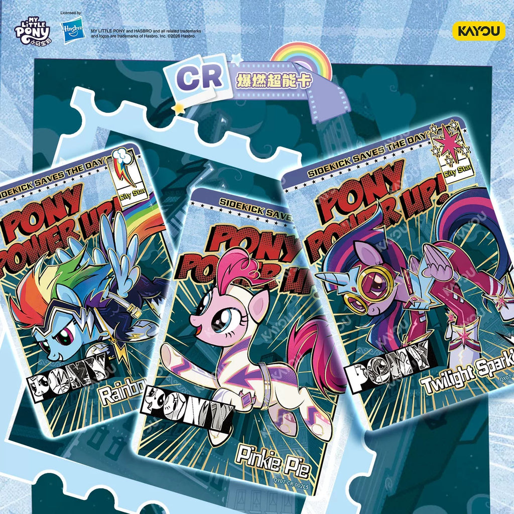 KAYOU My Little Pony - Friendship Eternal Card, Fun Shadow Pack Series 7