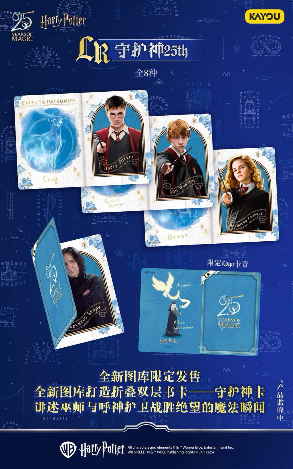 KAYOU Harry Potter Wizard's Collection Cards • Eternal Edition Wave 5