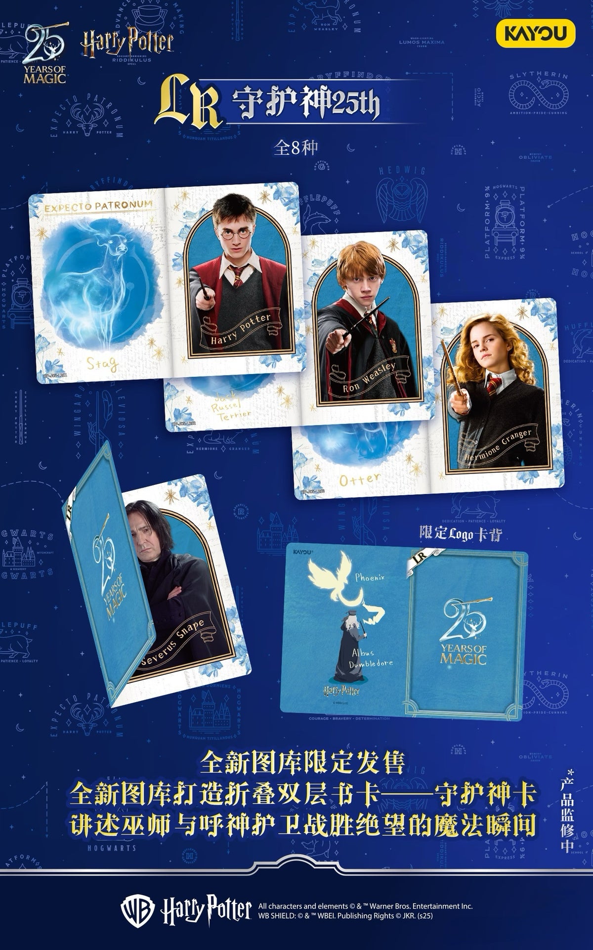 KAYOU Harry Potter Wizard's Collection Cards • Eternal Edition Wave 5