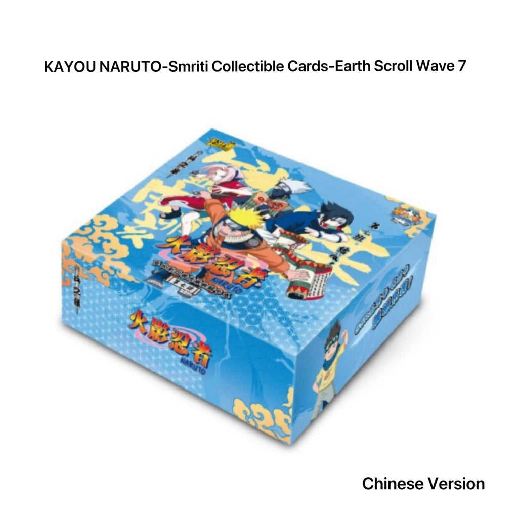 KAYOU NARUTO-Smriti Collectible Cards-Earth Scroll Wave 7