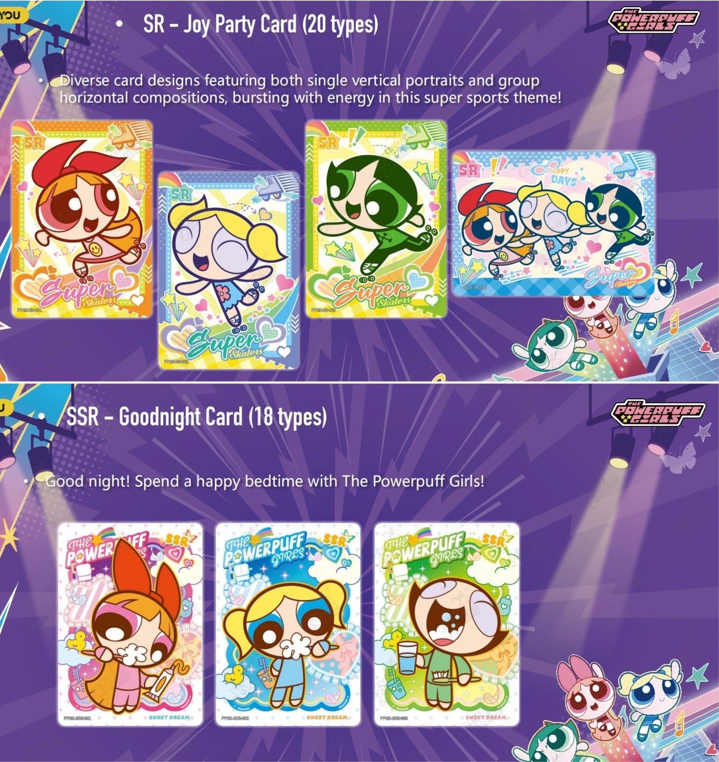 KAYOU THE POWERPUFF GIRLS Collectible Cards-Starlight Edition-001 Collectible Cards-Starlight Edition-001-SEA-Series 1