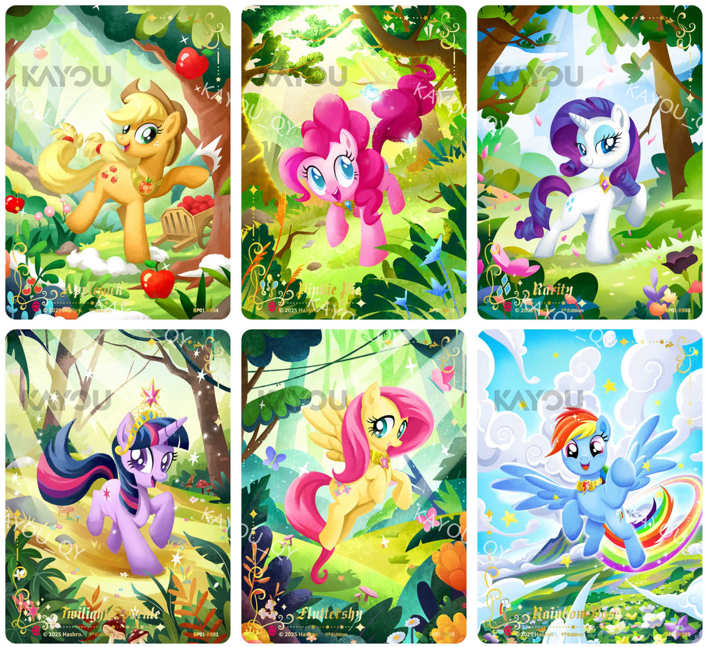 My Little Pony TCG - Fantasy Wonderland Booster Pack 001 UV - KAYOU English Trading Card Game