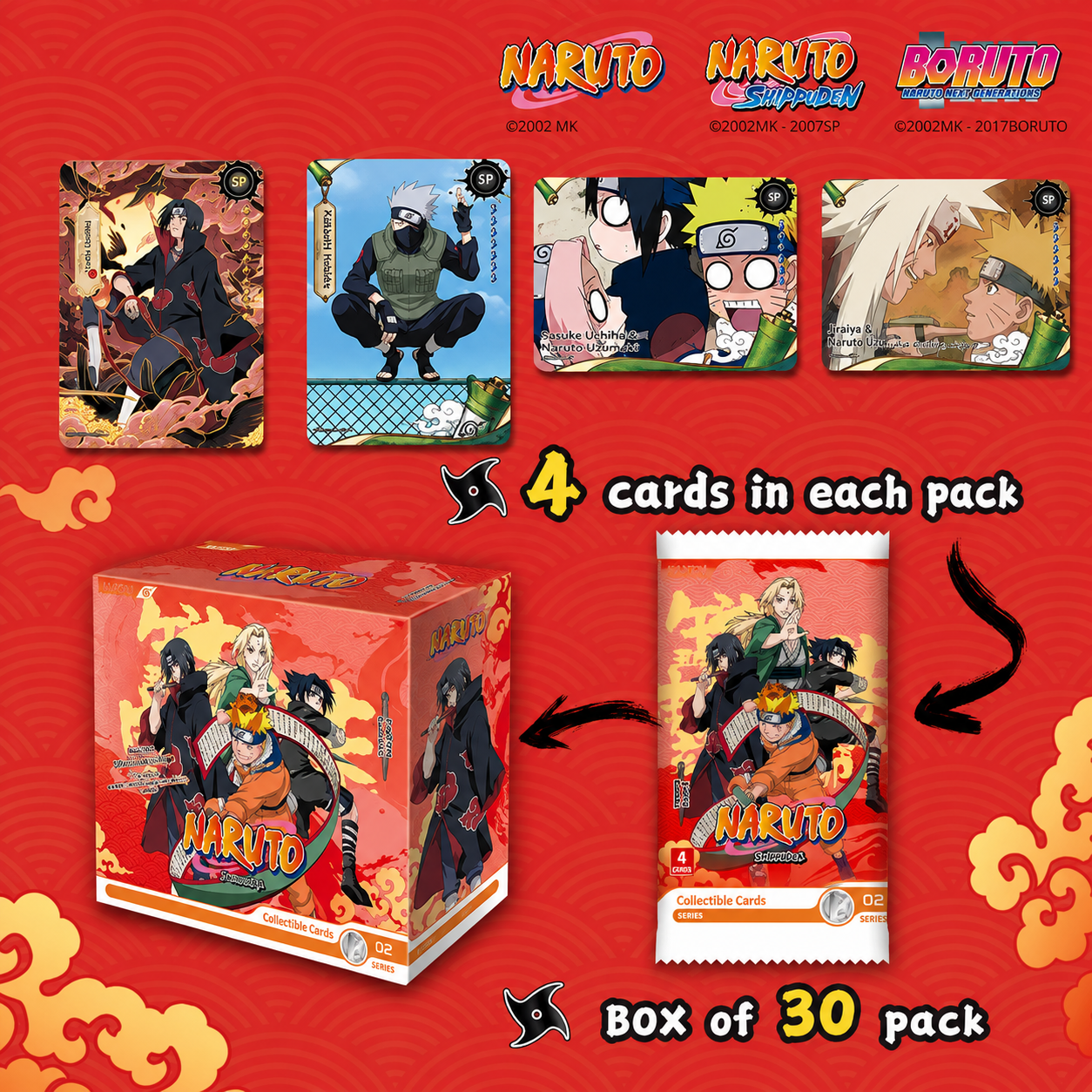 NARUTO Trading Cards - Earth Scroll 002 SEA English | KAYOU Smriti