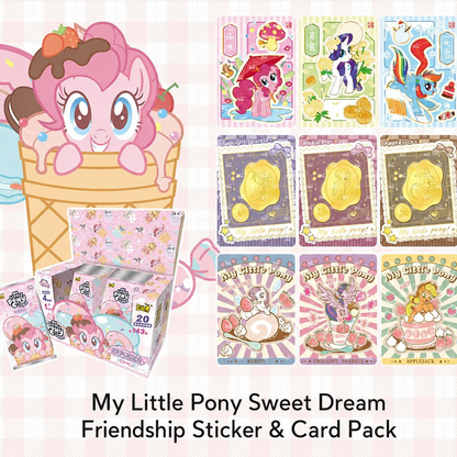 KAYOU My Little Pony Sweet Dream Friendship Sticker & Card Pack