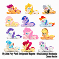 KAYOU My Little Pony Plush Refrigerator Magnets - Official Licensed Merchandise (Full Box 12 Packs)