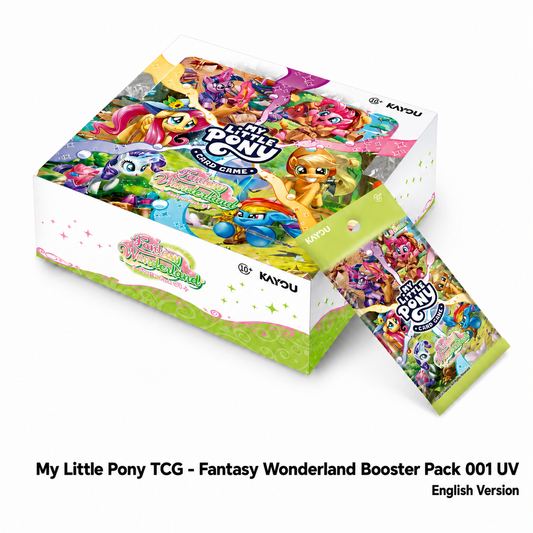 My Little Pony TCG - Fantasy Wonderland Booster Pack 001 UV - KAYOU English Trading Card Game