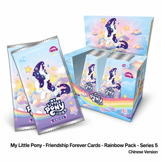 KAYOU My Little Pony - Friendship Forever Cards - Rainbow Pack - Series 5