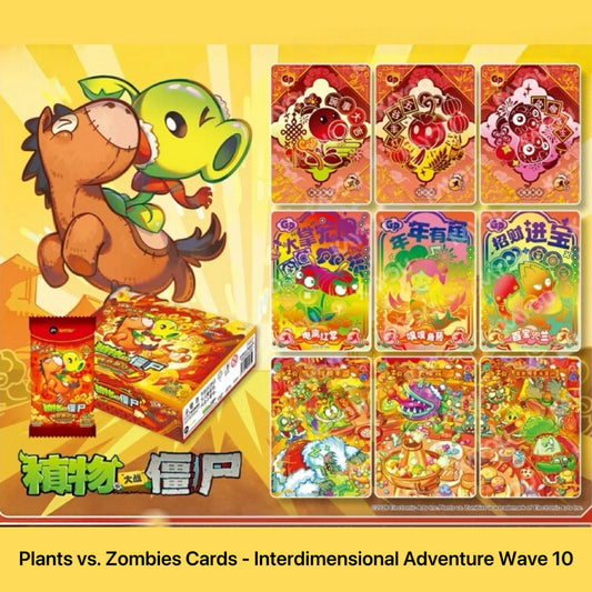KAYOU Plants vs. Zombies Cards - Interdimensional Adventure Wave 10