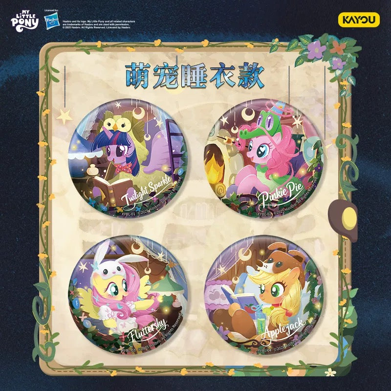 KAYOU My Little Pony Tinplate Badge Series - Starry Wish Summer Night
