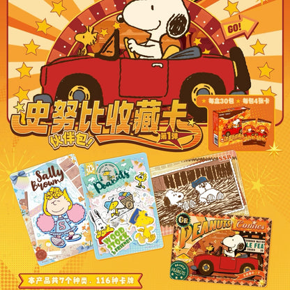 Peanuts Snoopy Collectible Cards - Buddy Pack